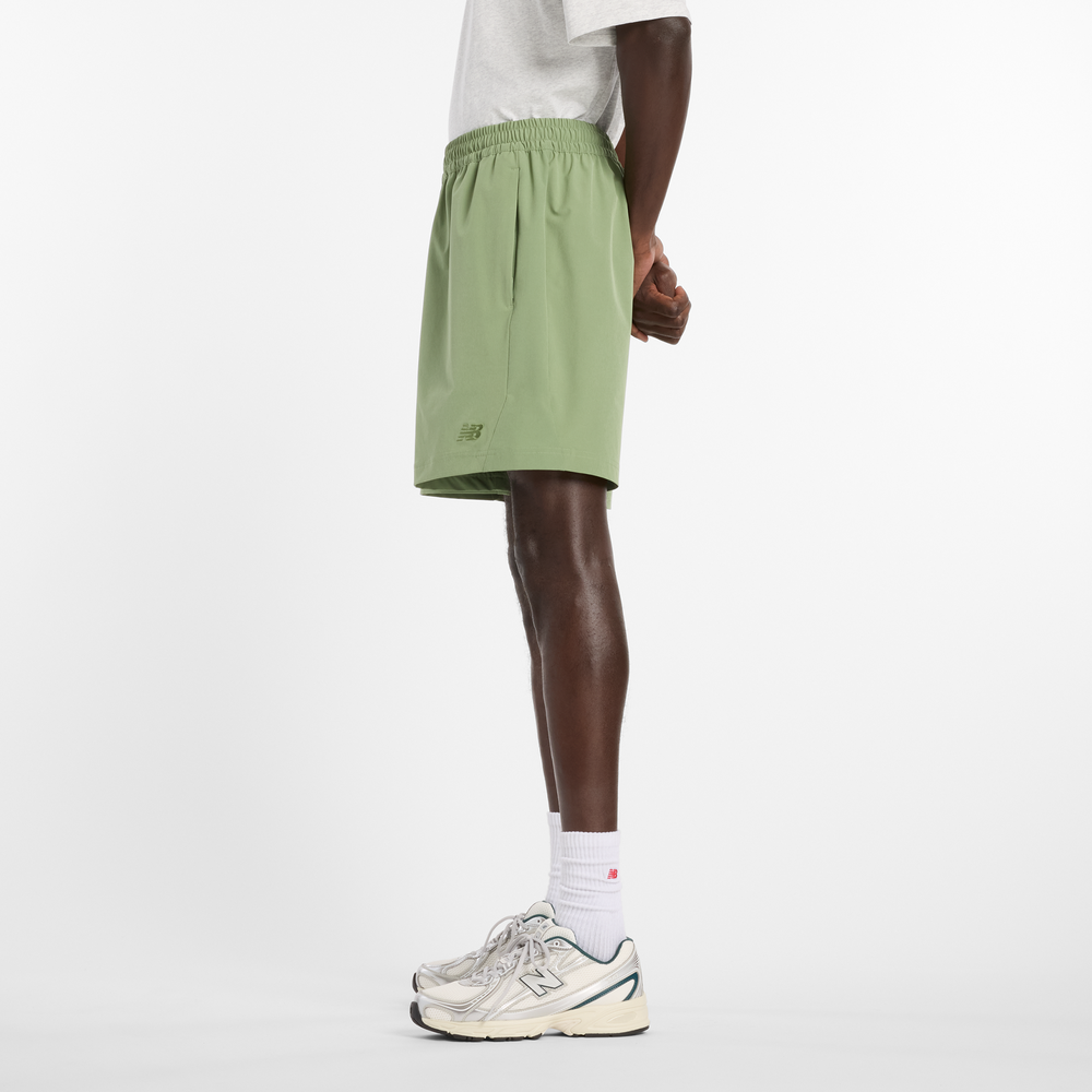 Spodenki męskie New Balance MB6174CDAAR – zielone