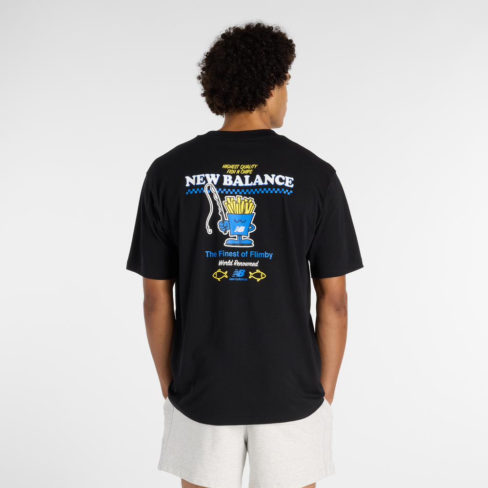 Koszulka męska New Balance MT61I5BMBK – czarna