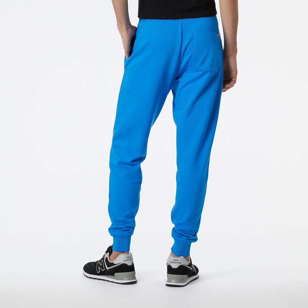Spodnie New Balance MP03558SBU – niebieskie