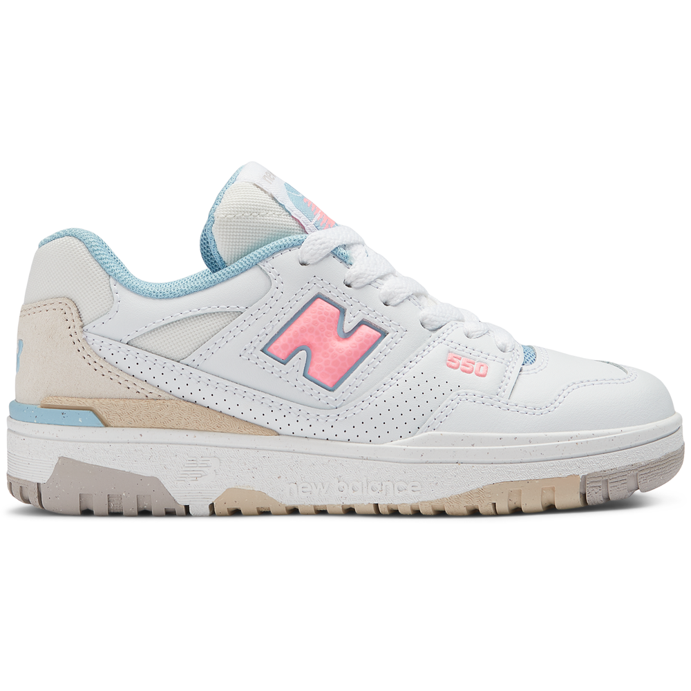 Buty dziecięce New Balance PSB550EP – białe