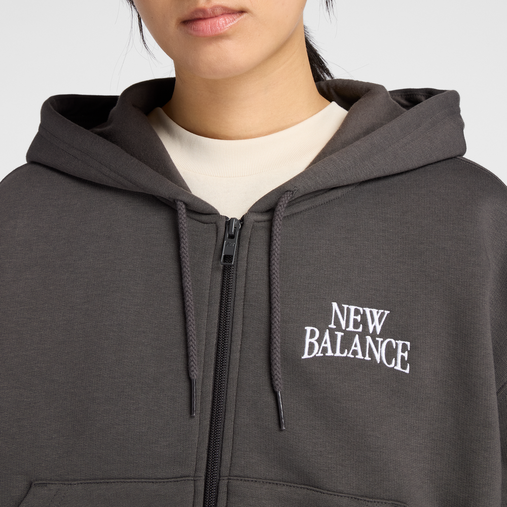 Bluza damska New Balance WJ61W2EEABR – szara