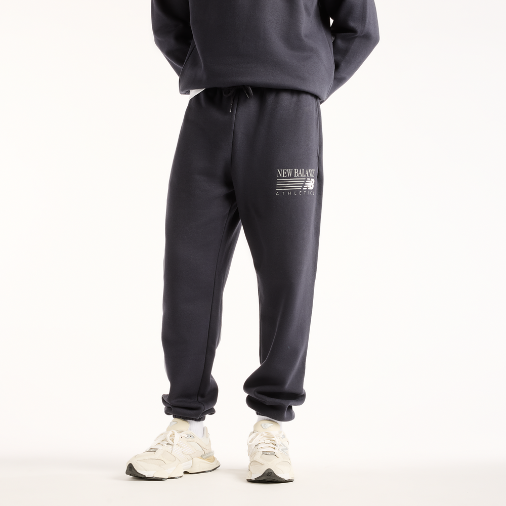 Spodnie męskie New Balance MB62S1NTDNT – szare