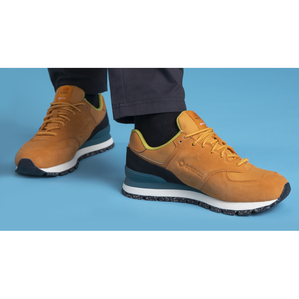 Buty New Balance M574DGEX Gore–Tex – pomarańczowe