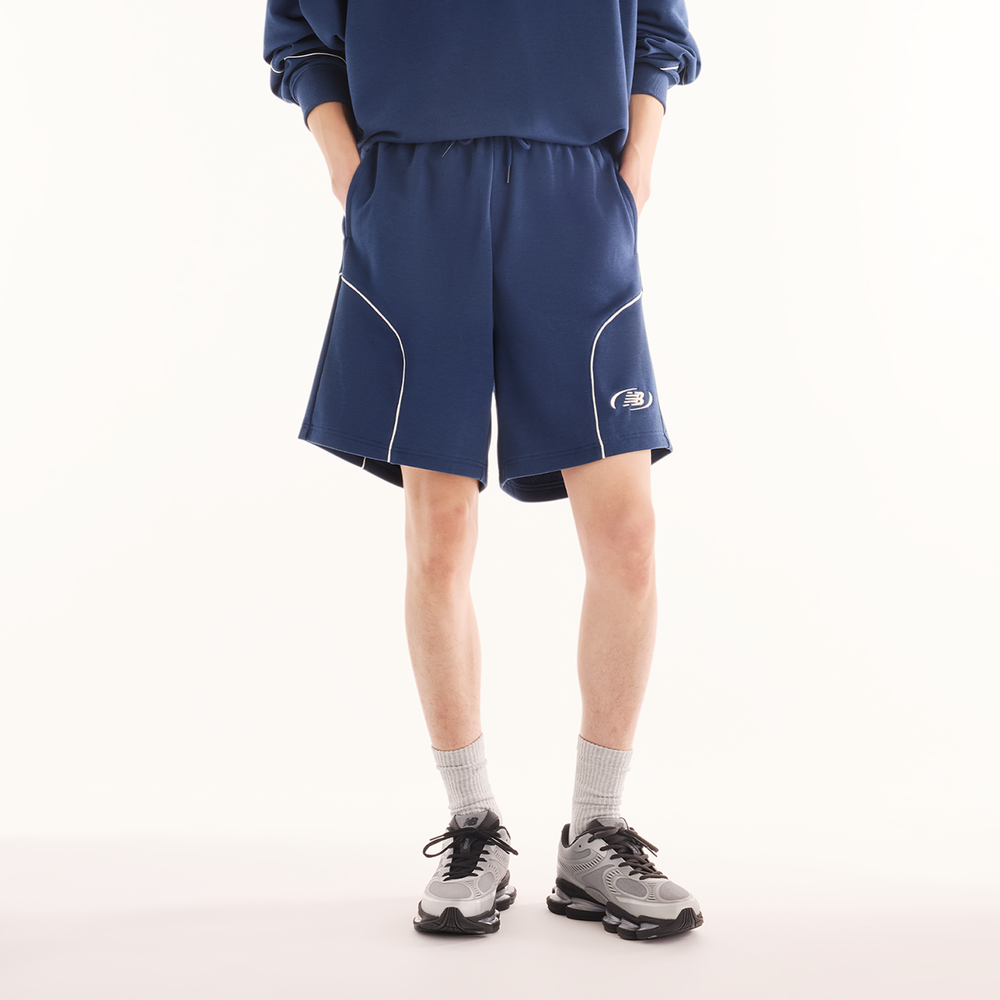 Spodenki męskie New Balance MB62S8AANNY – granatowe