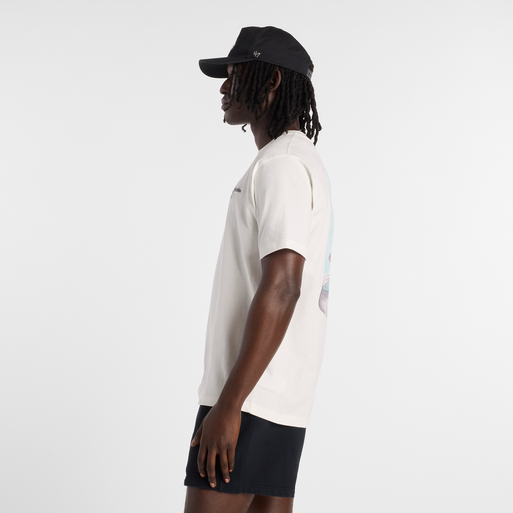 Koszulka męska New Balance MT61J9ICSST – biała