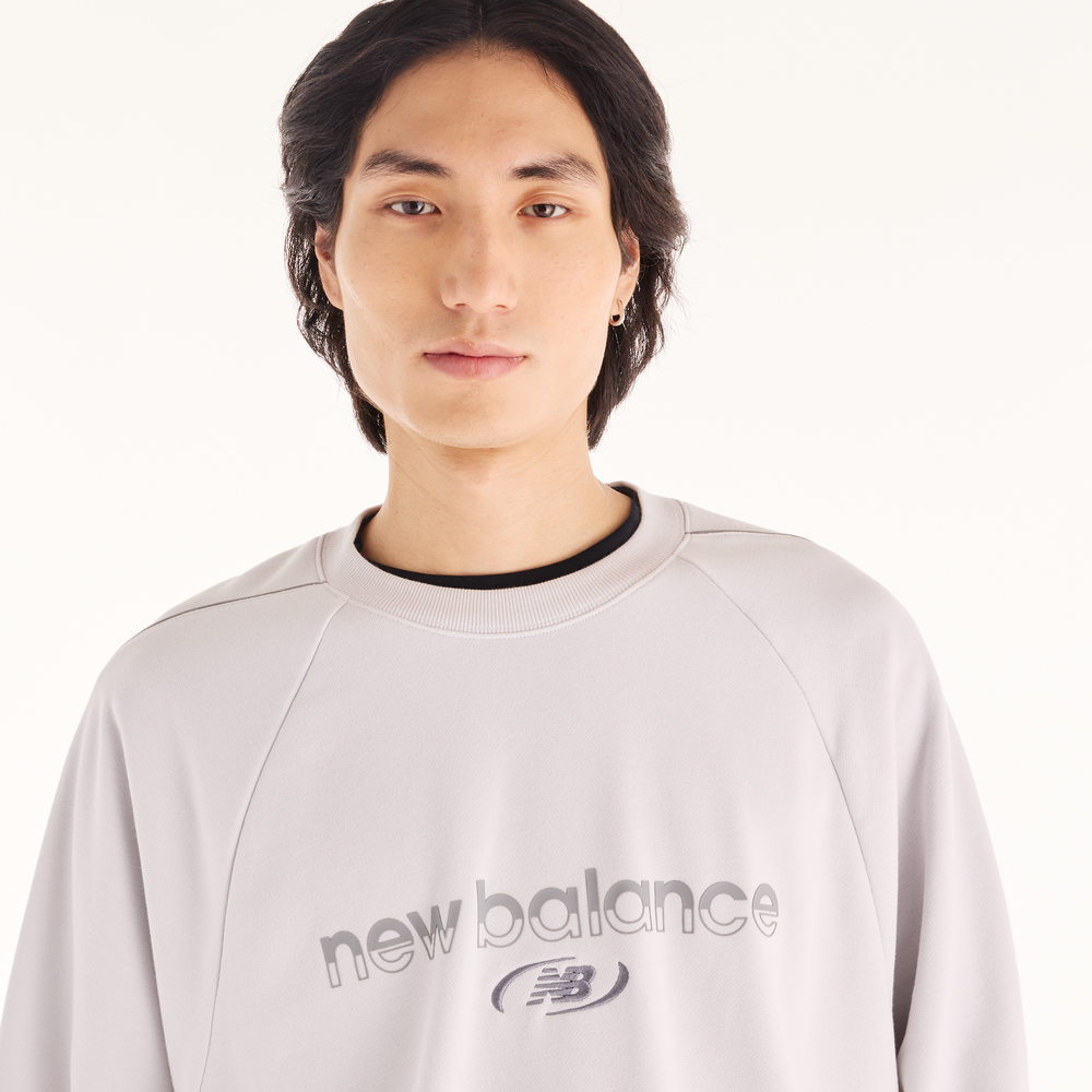 Bluza męska New Balance Trackside – szara