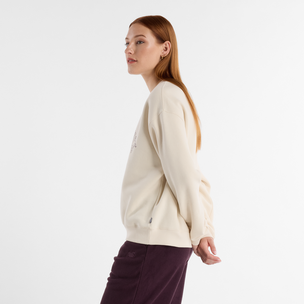 Bluza damska New Balance WT43516LIN – beżowa