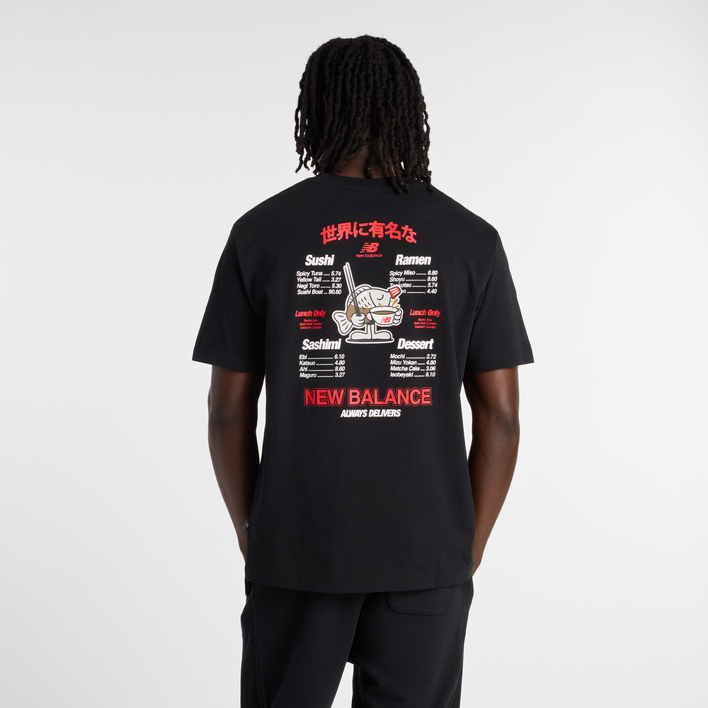 Koszulka męska New Balance MT61H51DBK – czarna