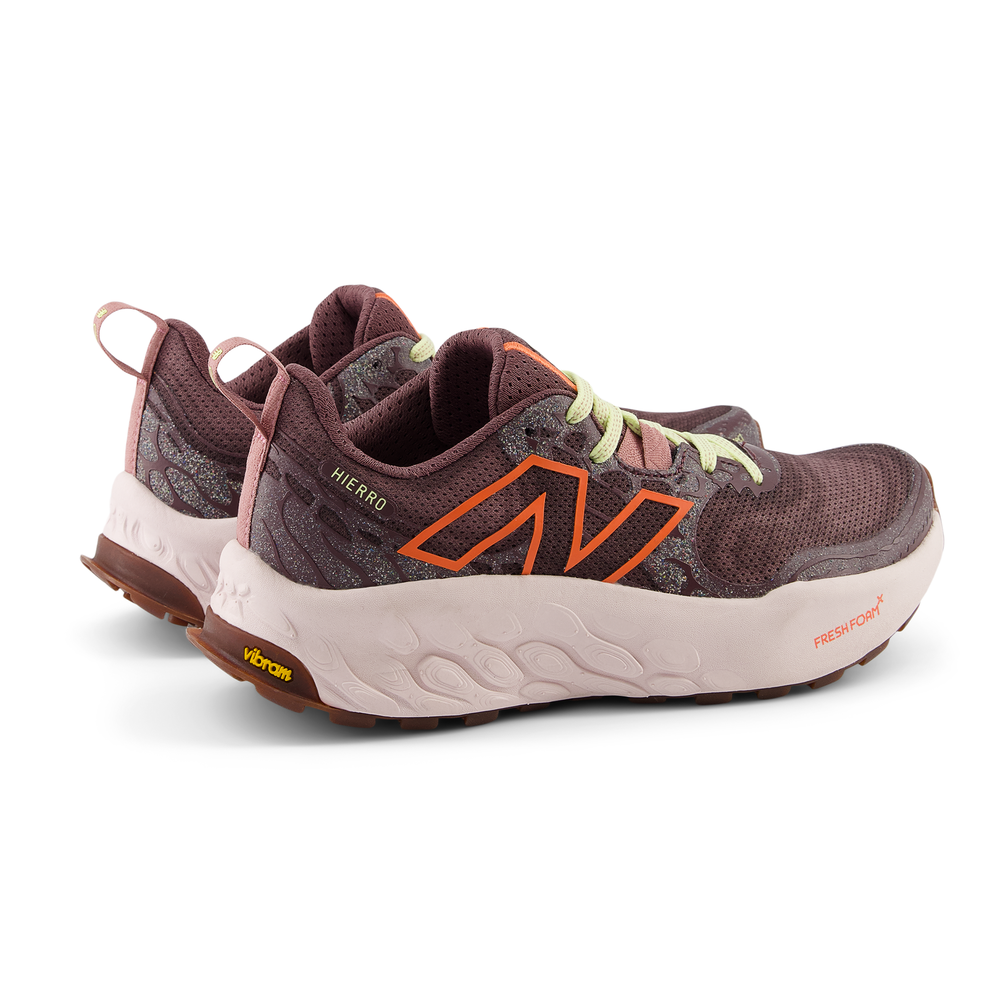 Buty damskie New Balance Fresh Foam X Hierro v8 WTHIERP8 – bordowe