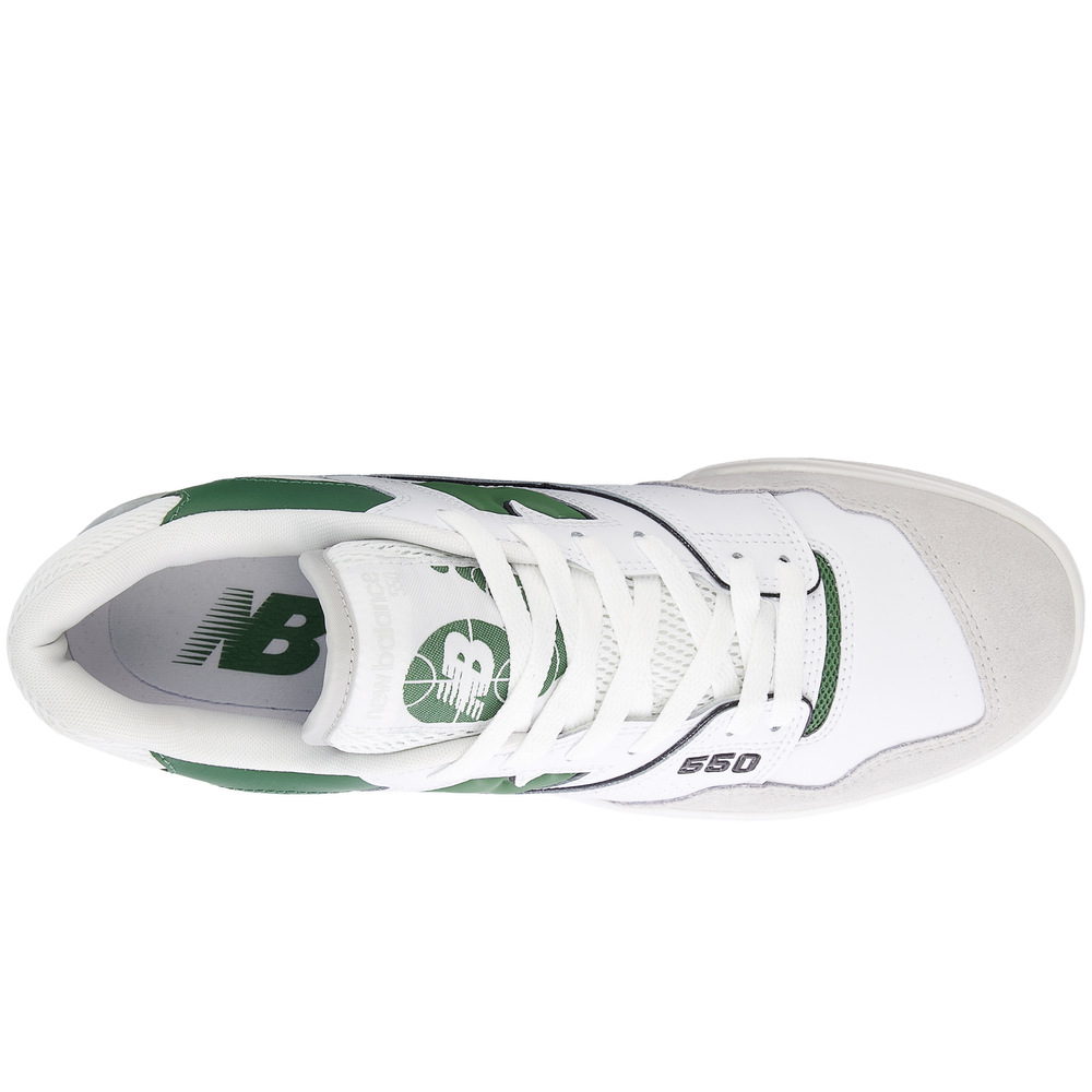 Buty unisex New Balance BB550ESB – białe