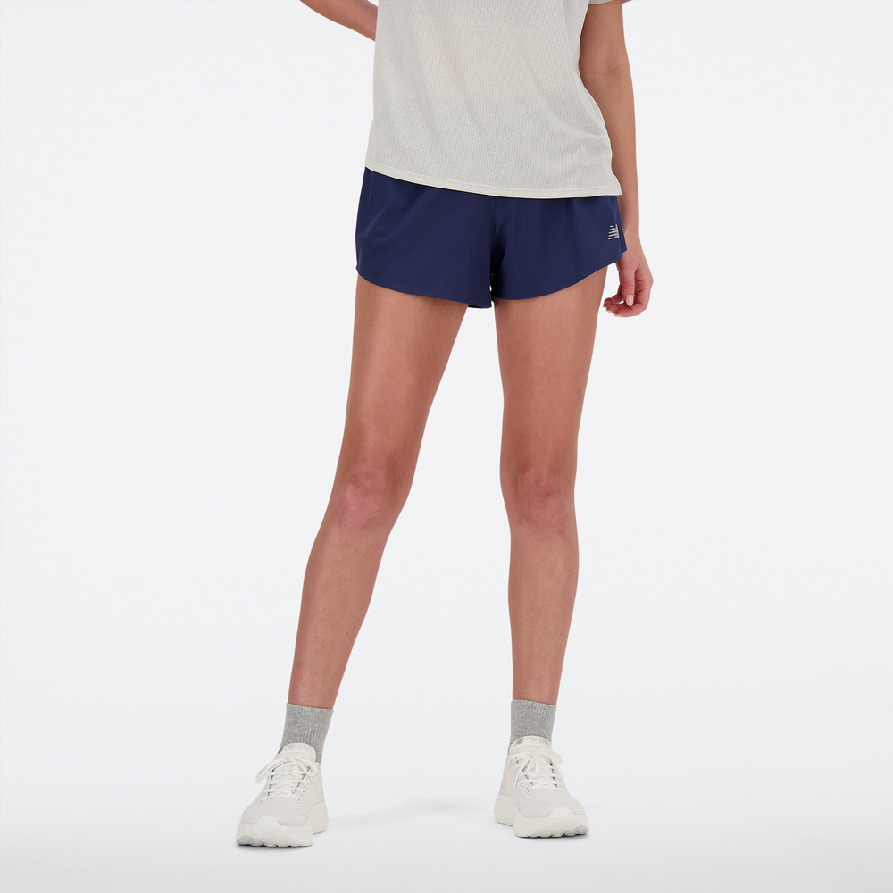 Spodenki damskie New Balance WS41286NNY – granatowe