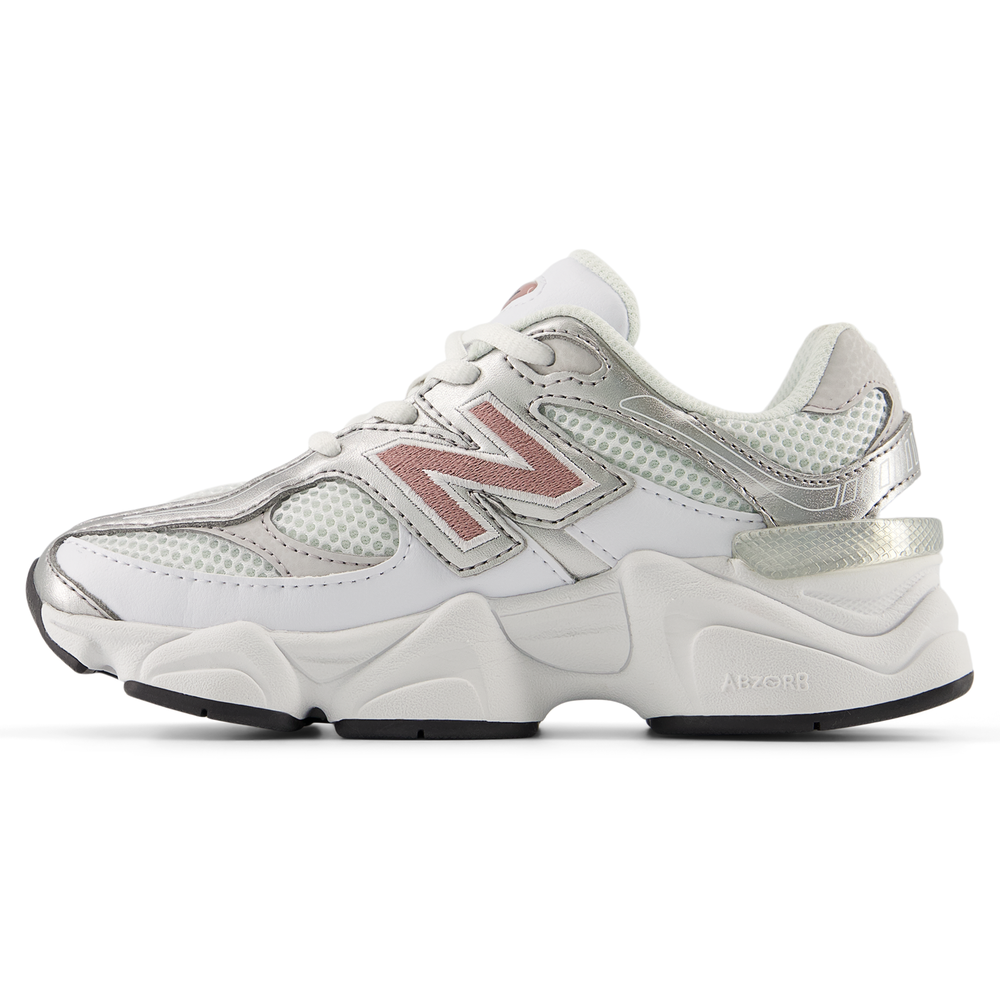 Buty dziecięce New Balance P90601Z6 – białe