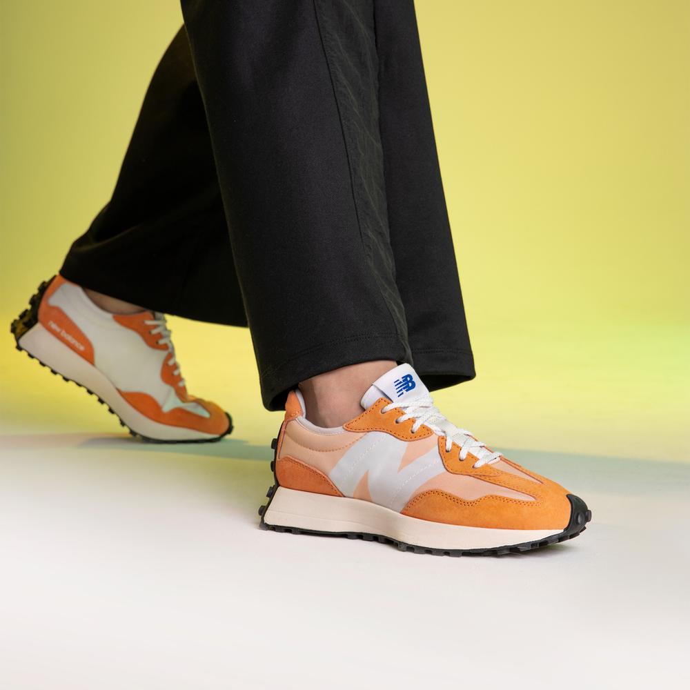 Buty New Balance WS327LF1 – pomarańczowe