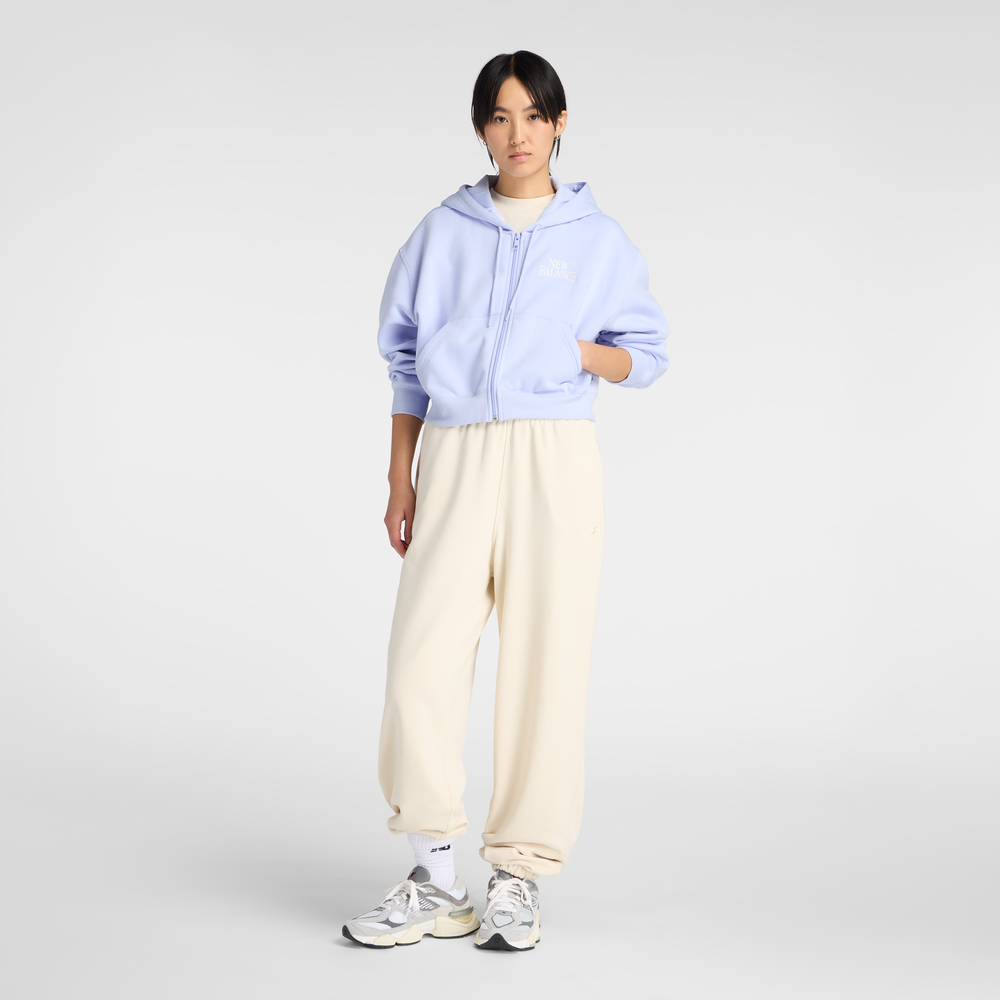 Bluza damska New Balance WJ61W2EEDYK – fioletowa