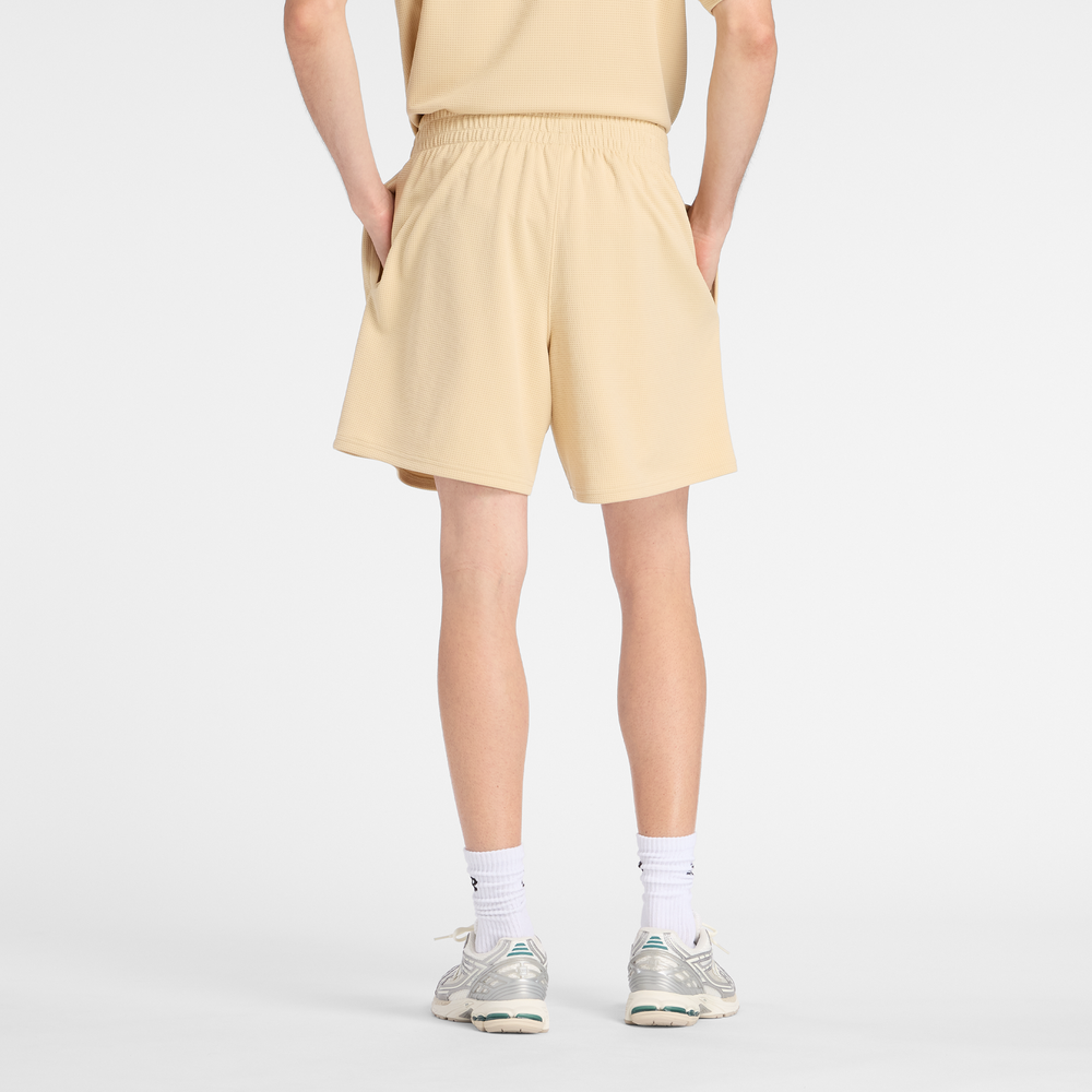 Spodenki męskie New Balance MB61V17CABC – żółte