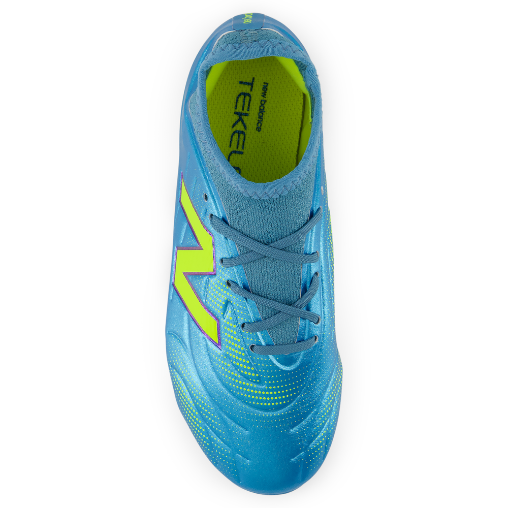 Korki dziecięce New Balance TEKELA TEAM LOW JNR FG V5 YT3FL1NM - niebieskie