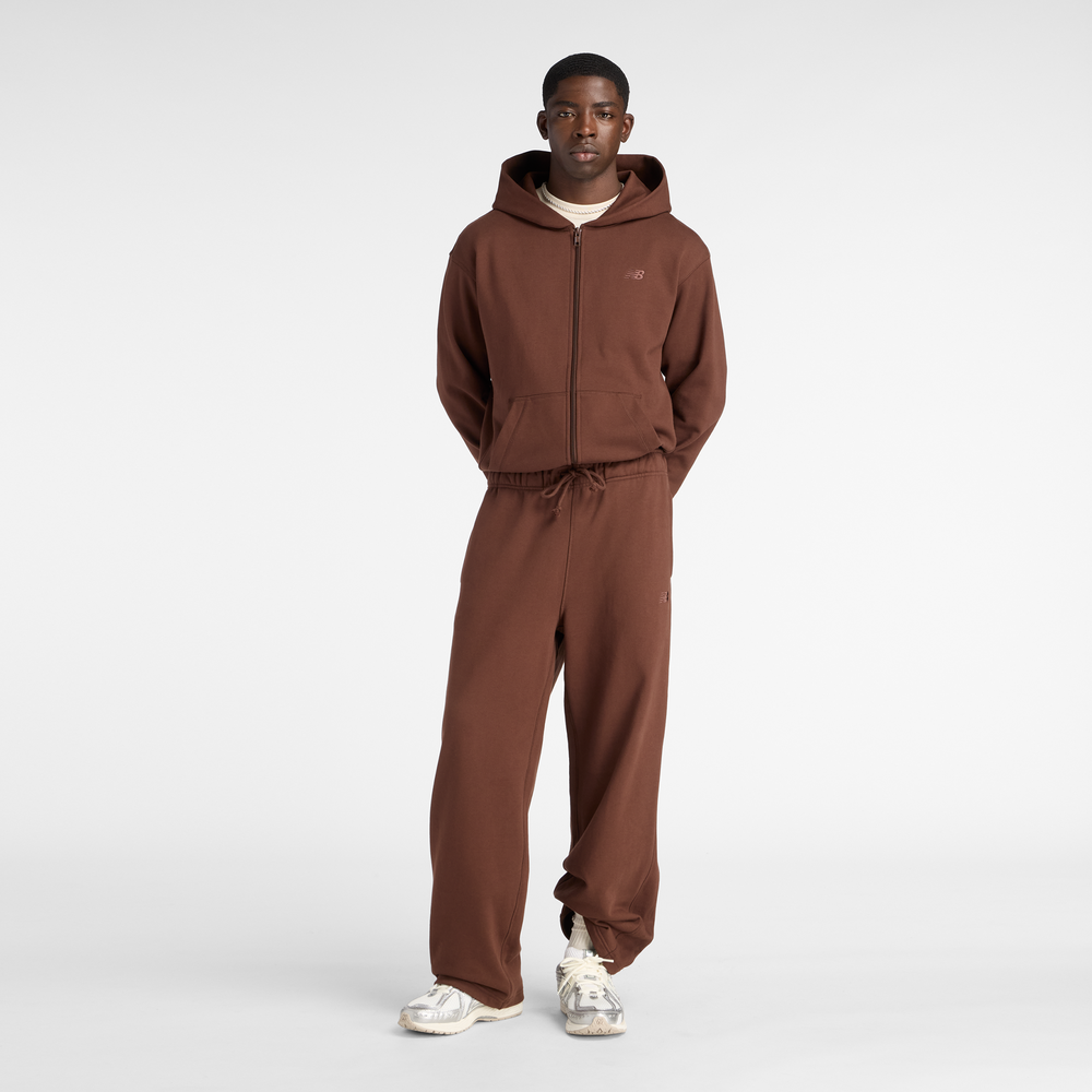 Bluza męska New Balance MJ53506ABJ – brązowa