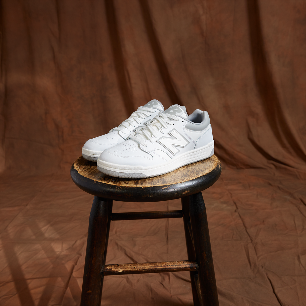 Buty unisex New Balance BB480LGM – białe
