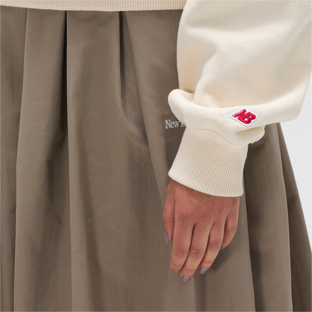 Bluza damska New Balance MADE in USA WT51563LIN – beżowa