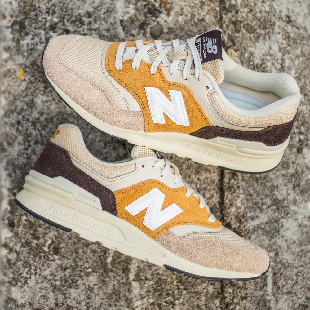 Buty męskie New Balance CM997HRT – brązowe