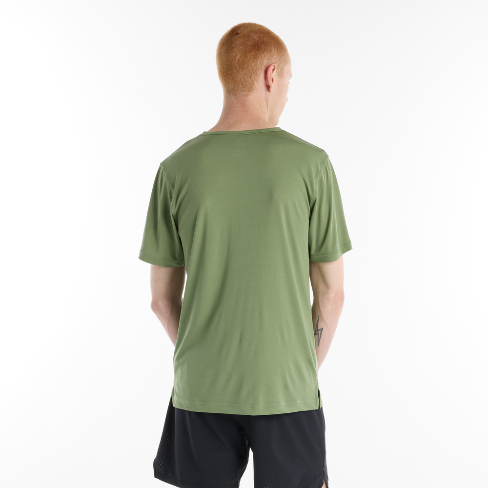 Koszulka męska New Balance MT61O0U4AAR – zielona