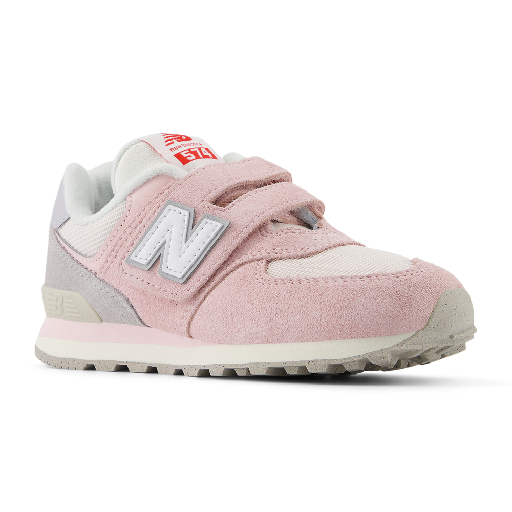 Buty dziecięce New Balance PV574BKM – różowe