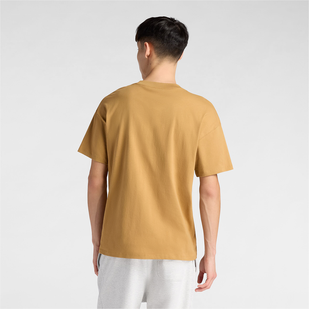 Koszulka męska New Balance MT61D0U5ABG – pomarańczowa