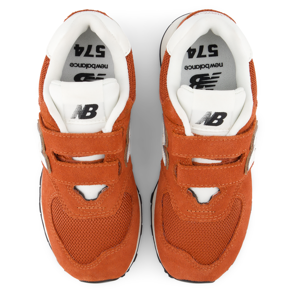 Buty dziecięce New Balance P57488L – pomarańczowe