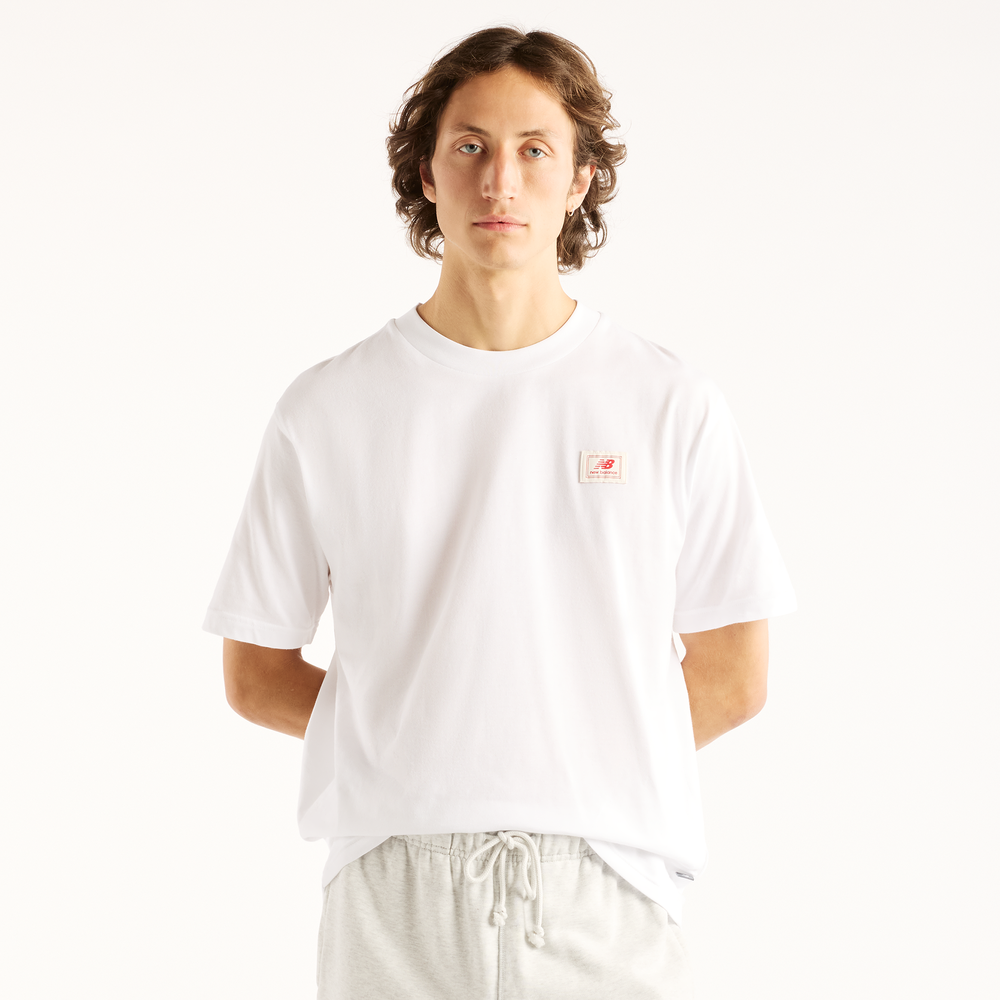 Koszulka męska New Balance MT53928WT – biała