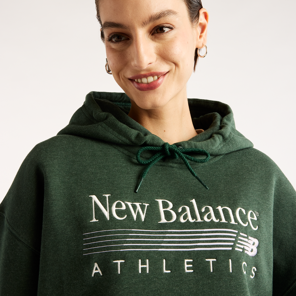 Bluza damska New Balance Trackside – zielona