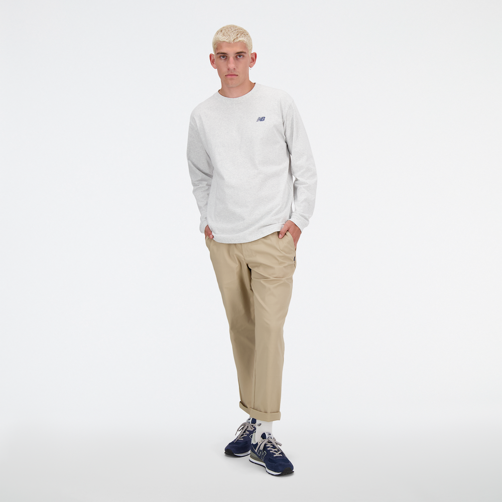 Spodnie męskie New Balance MP41575SOT – beżowe