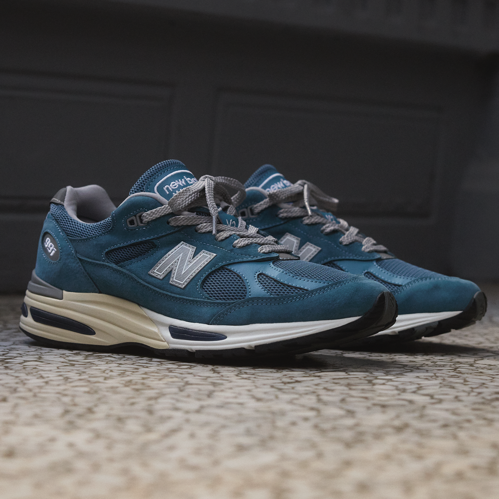 Buty unisex New Balance U991BU2 – niebieskie