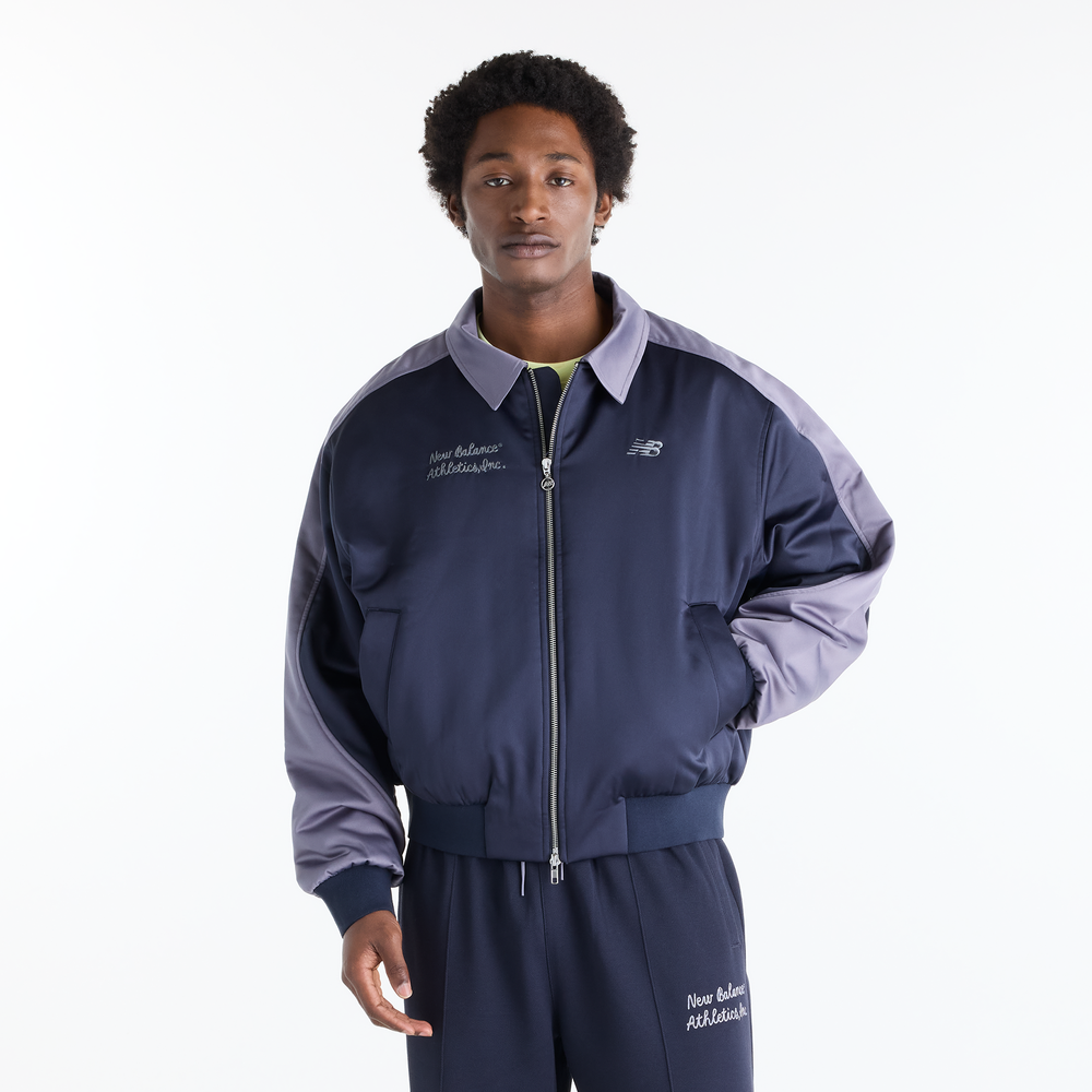 Kurtka męska New Balance MJ62W2B7DNT – granatowa