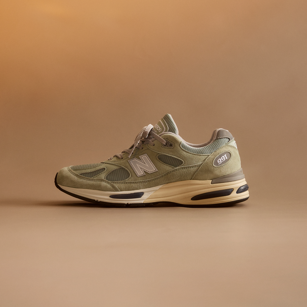 Buty unisex New Balance U991BB2 – miętowe