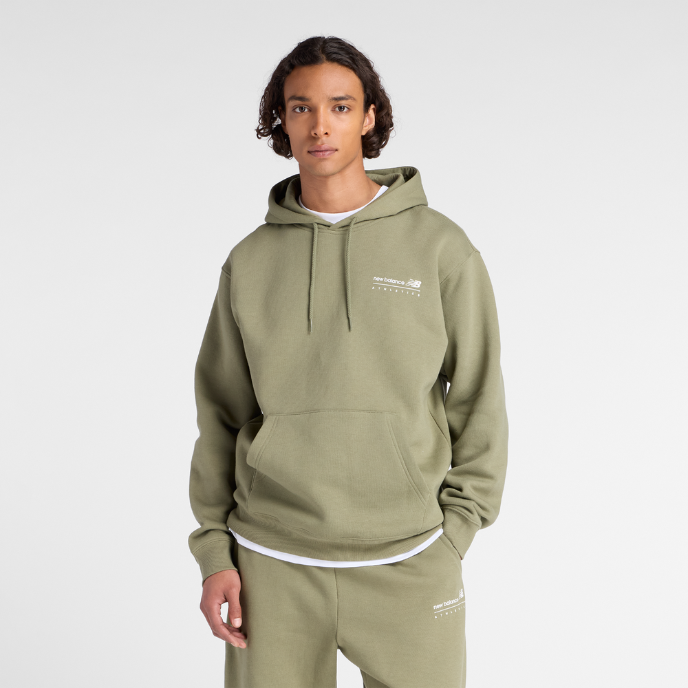 Bluza męska New Balance MT53528DEK – zielona