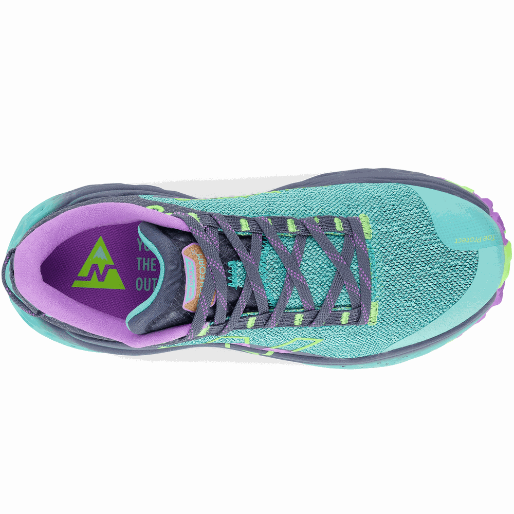 Buty damskie New Balance Fresh Foam More Trail v2 WTMORCD2 – niebieskie