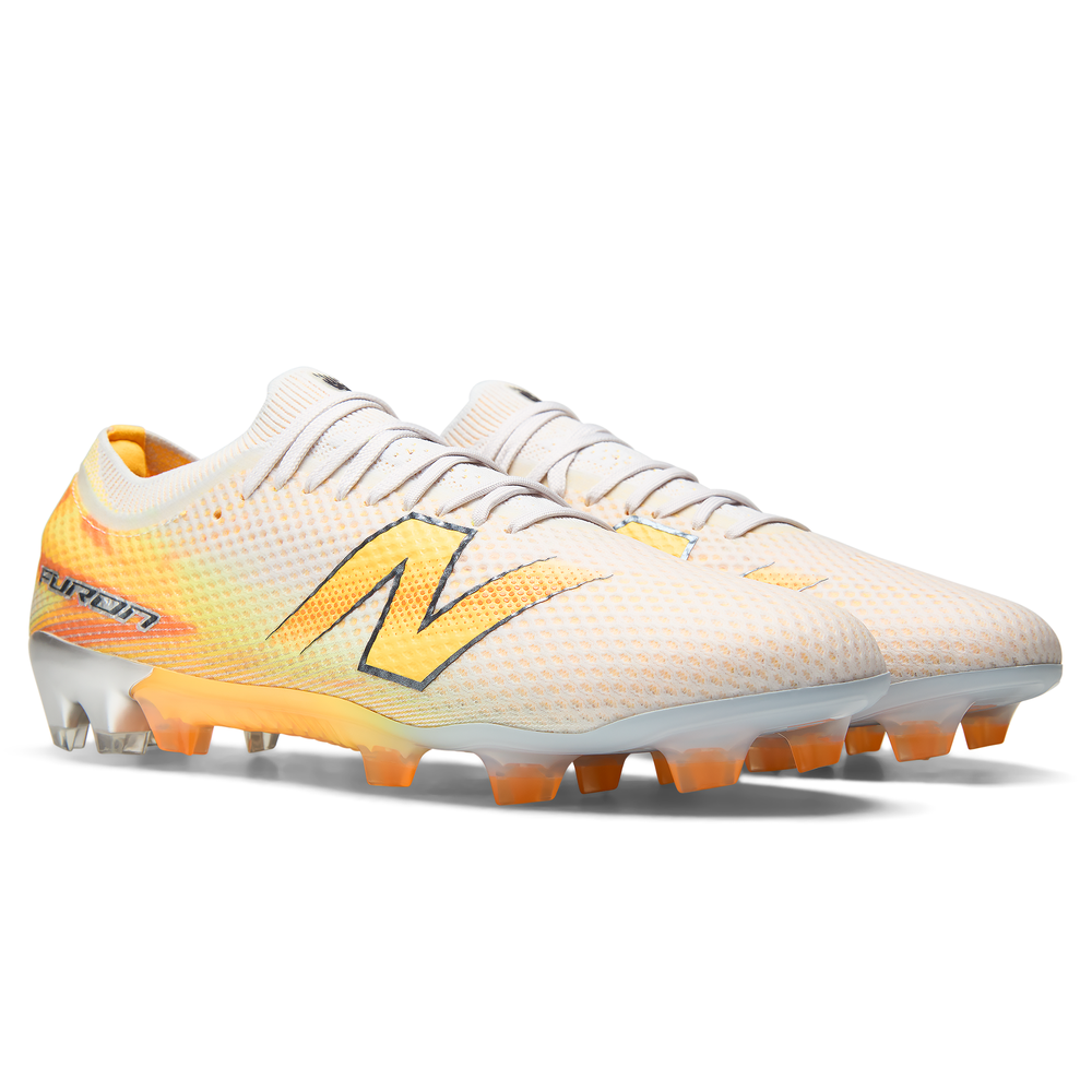 Korki męskie New Balance FURON ELITE FG V9 UF1F3LZ – pomarańczowe