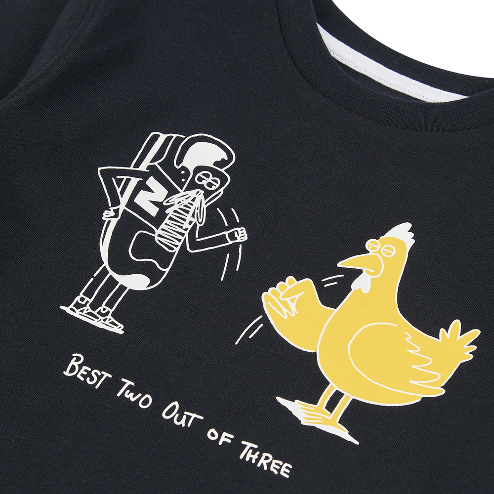 Koszulka dziecięca New Balance LAKB0257BK – czarna