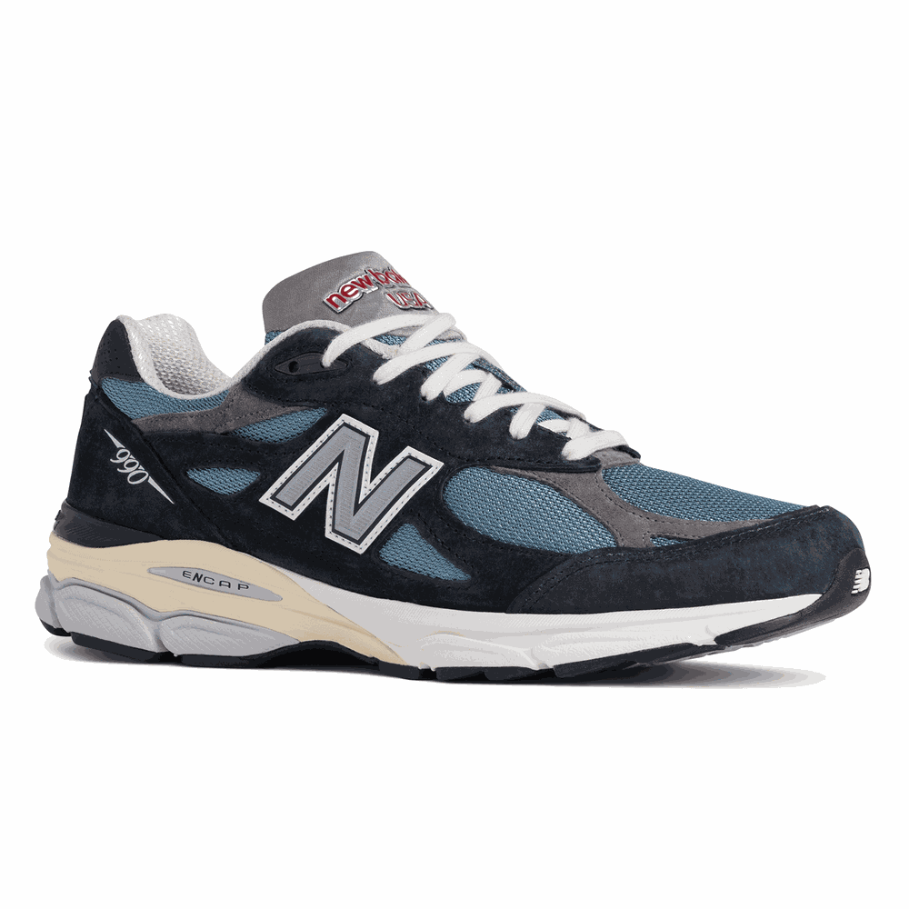 Buty męskie New Balance M990TE3 – niebieskie