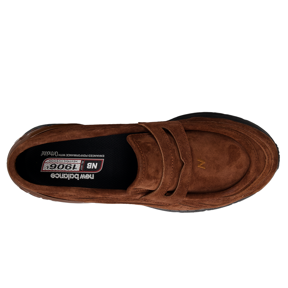 Buty męskie New Balance U1906LNS – brązowe