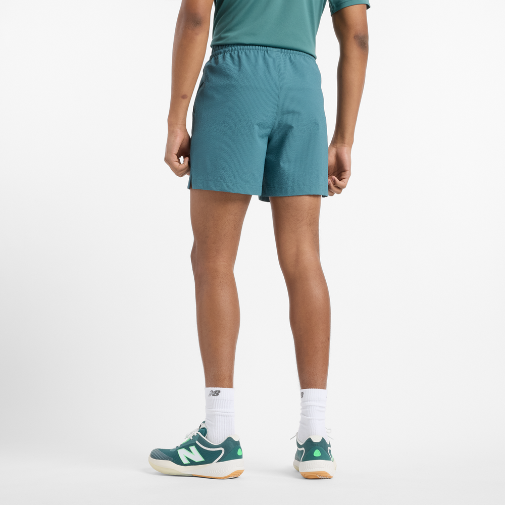 Spodenki męskie New Balance MS51402NUS – niebieskie