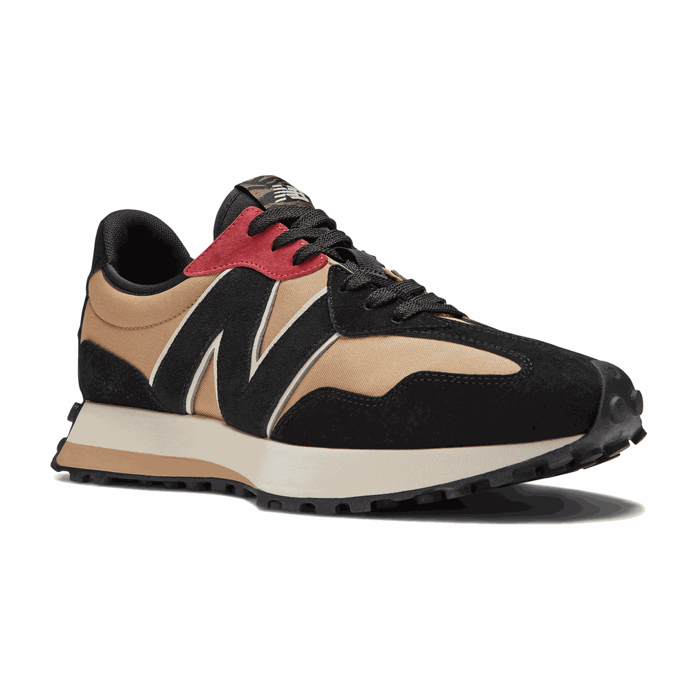 Buty New Balance U327CNP – czarno–brązowe