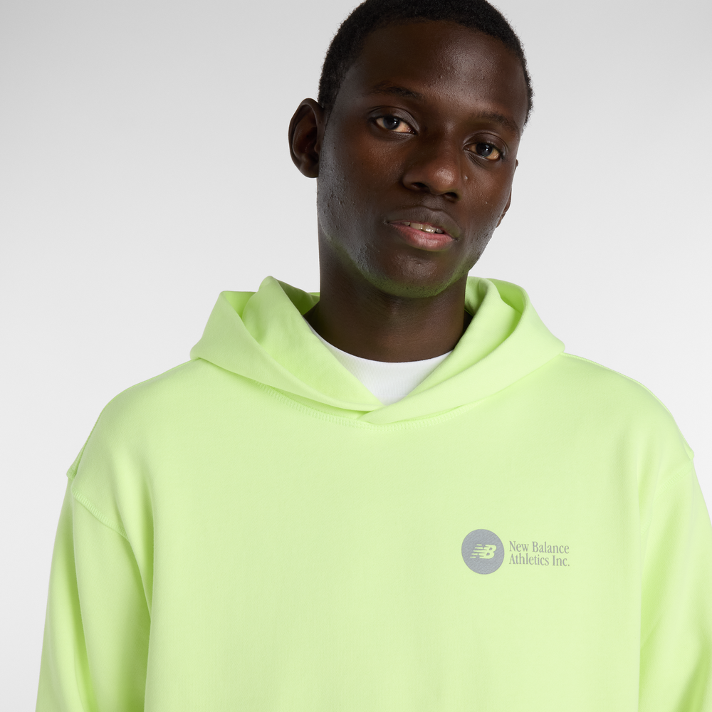 Bluza męska New Balance MT61M4JOAFG – zielona