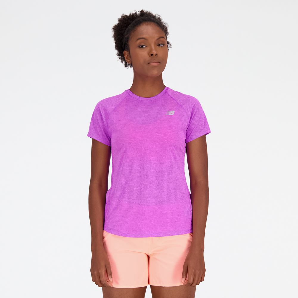 Koszulka damska New Balance WT21262OOR – fioletowe