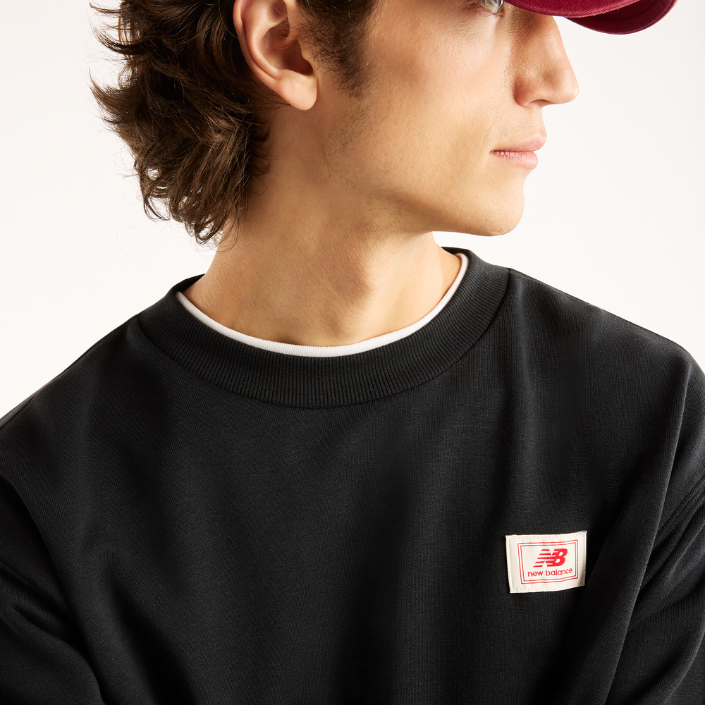 Bluza męska New Balance Woven Label – czarna