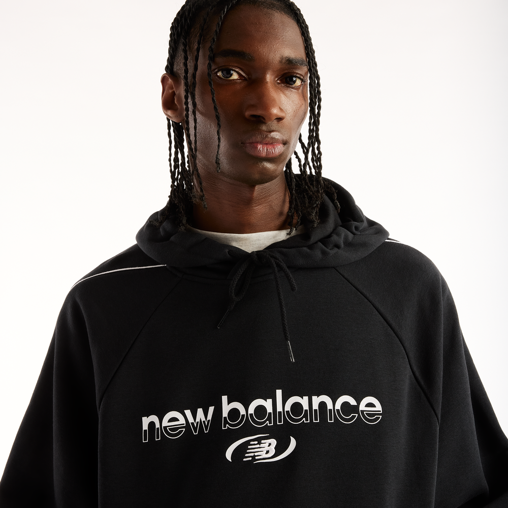 Bluza męska New Balance Trackside – czarna