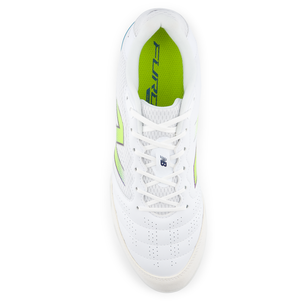 Halówki męskie New Balance FURON PRO IN v9 UF2I8P8– białe