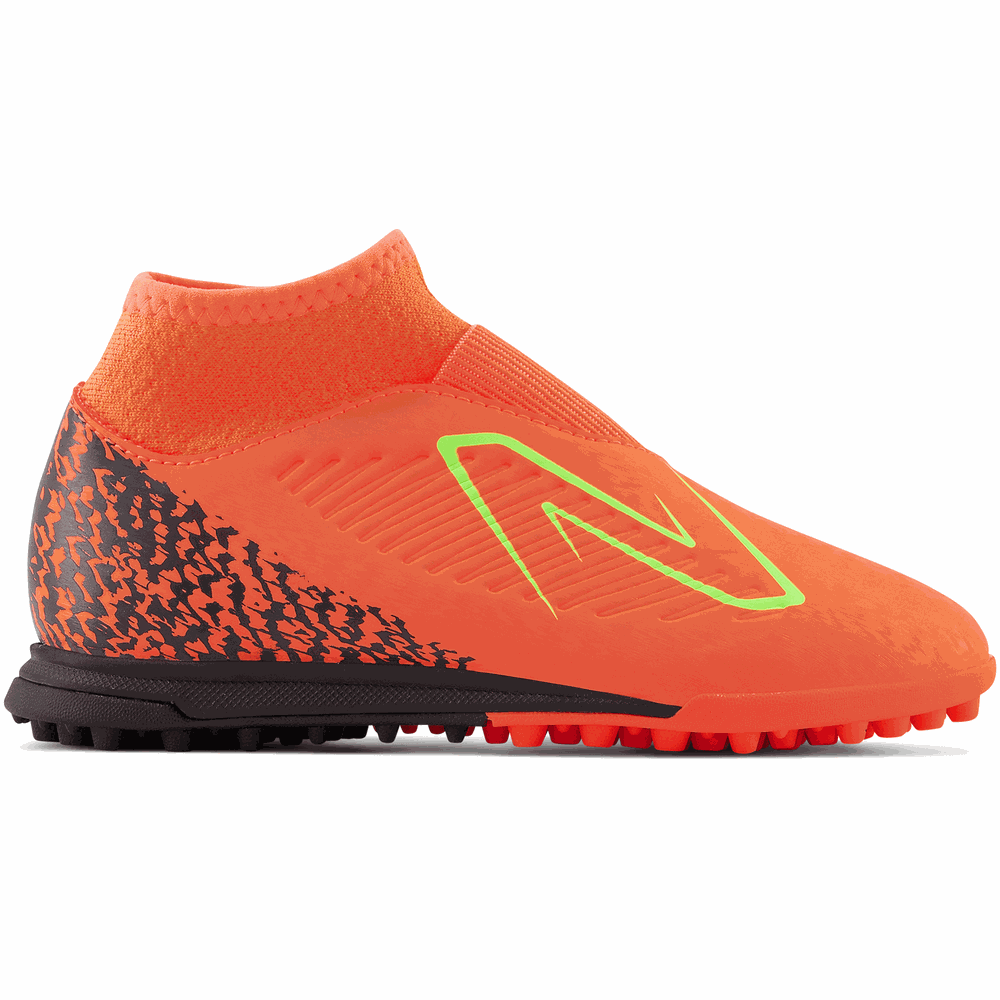 Turfy dziecięce New Balance TEKELA V4 MAGIQUE JNR FG SJT3TDF4 – pomarańczowe
