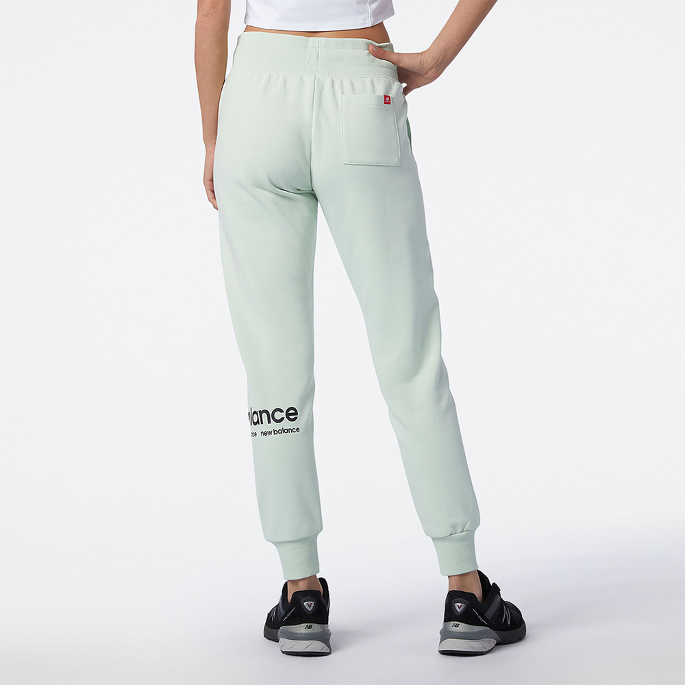 Spodnie New Balance WP13510WES – miętowe
