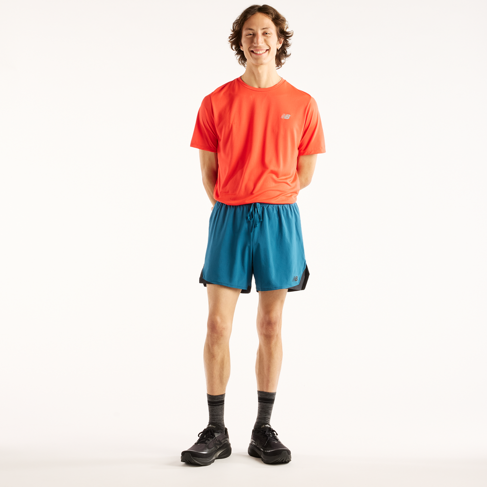 Spodenki męskie New Balance RC Essential – niebieskie